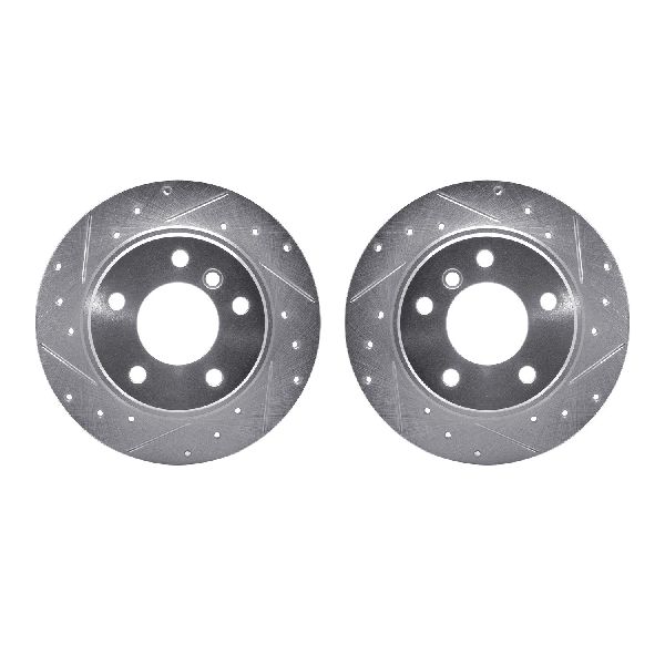 1996-1999 BMW 328i Disc Brake Rotor Set - Rear (Dynamic Friction)