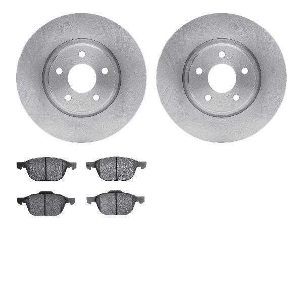 2004-2011 Volvo S40 Disc Brake Kit - Front (Dynamic Friction)