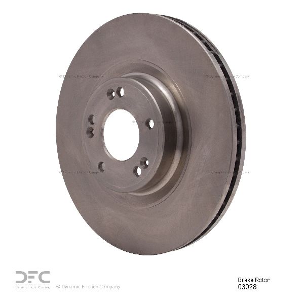 2009-2014 Hyundai Genesis Disc Brake Rotor - Front (Dynamic Friction)