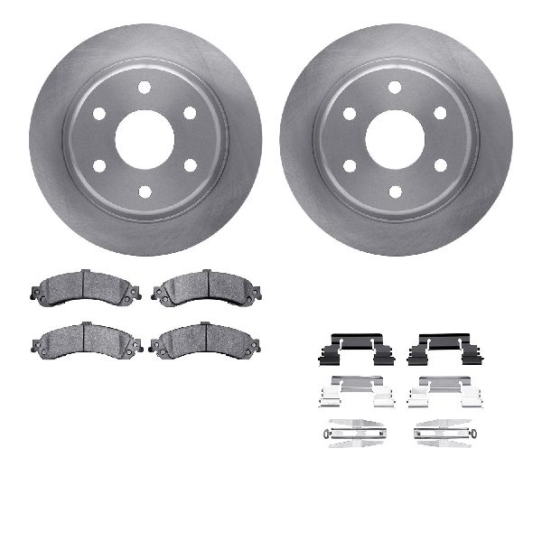 2000-2006 Chevrolet Tahoe Disc Brake Kit - Rear (Dynamic Friction)