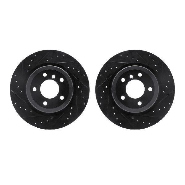 2007-2013 BMW 335i Disc Brake Rotor Set - Rear (Dynamic Friction)