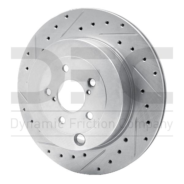 2017-2024 Subaru BRZ Disc Brake Rotor - Rear Left (Dynamic Friction)