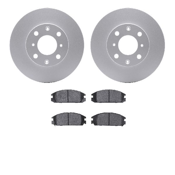 1986-1989 Acura Integra Disc Brake Kit - Front (Dynamic Friction)