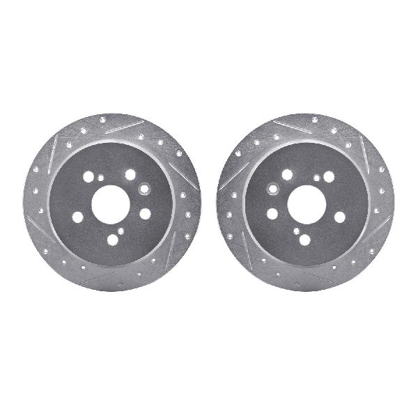1990-1991 Lexus ES250 Disc Brake Rotor Set - Rear (Dynamic Friction)