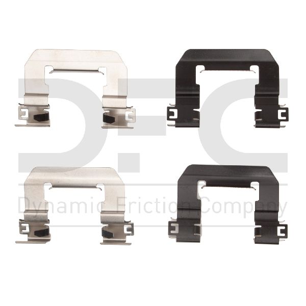 2017-2024 Tesla X Disc Brake Hardware Kit - Rear (Dynamic Friction)
