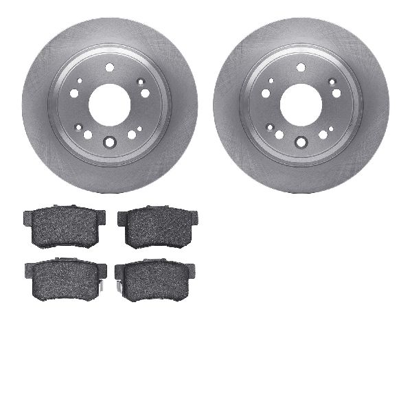 2002-2004 Acura RL Disc Brake Kit - Rear (Dynamic Friction)