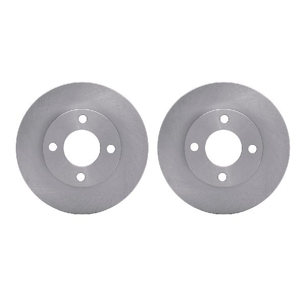 1989-1991 Audi 100 Quattro Disc Brake Rotor Set - Front (Dynamic Friction)