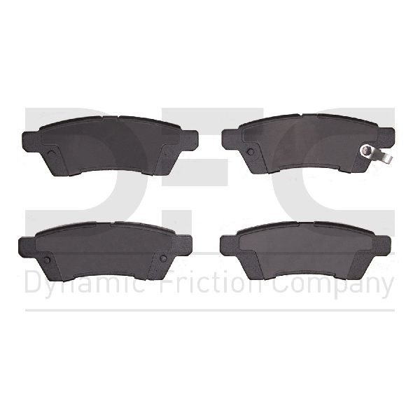 2009-2012 Suzuki Equator Disc Brake Pad Set - Rear (Dynamic Friction)
