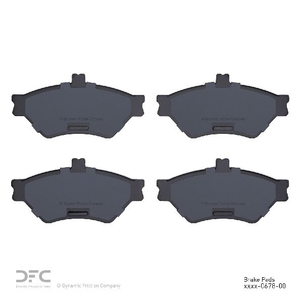 1995-1997 Lincoln Town Car Disc Brake Pad Set - Front (Dynamic Friction)