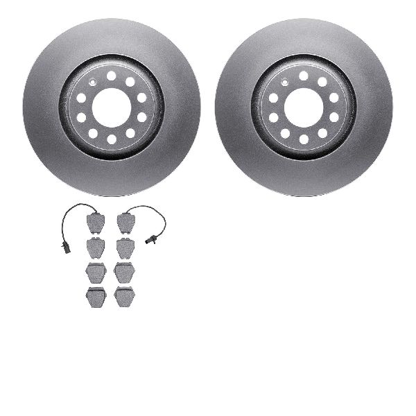 2001-2005 Audi Allroad Quattro Disc Brake Kit - Front (Dynamic Friction)