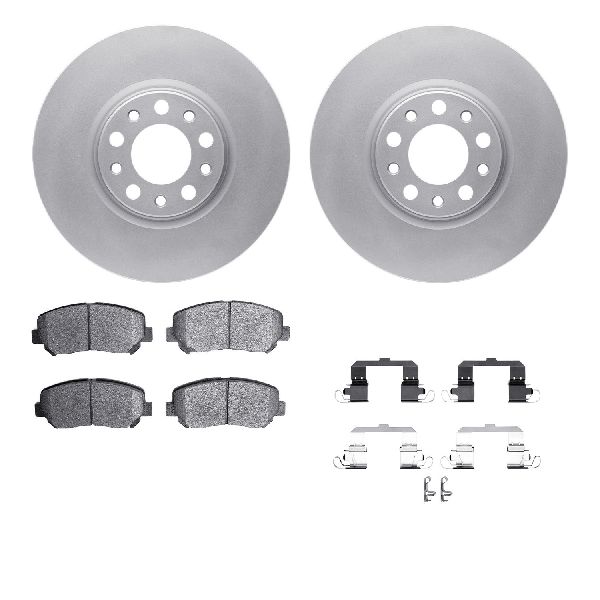 2013-2016 Dodge Dart Disc Brake Kit - Front (Dynamic Friction)