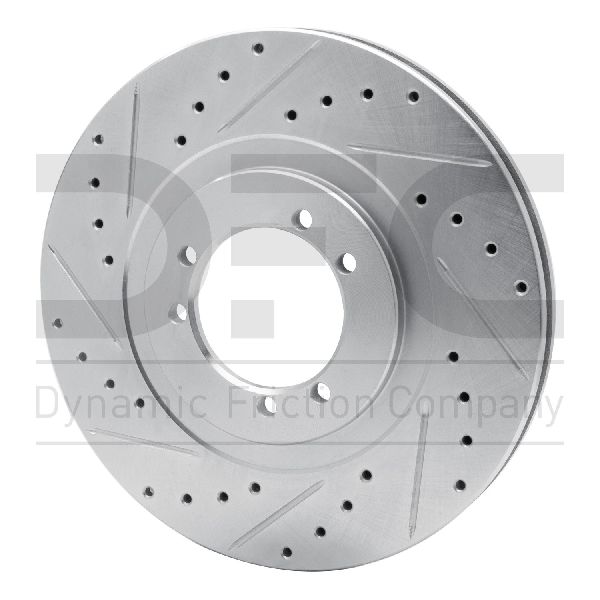 2002-2006 Hummer H1 Disc Brake Rotor - Front Left or Rear Left (Dynamic Friction)