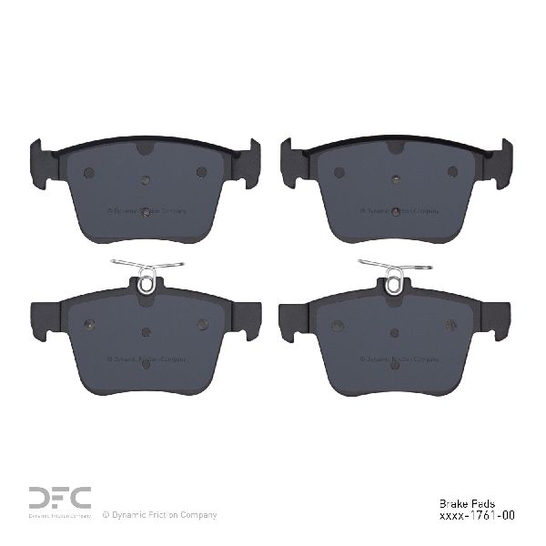 2013-2020 Audi A3 Disc Brake Pad Set - Rear (Dynamic Friction)