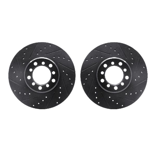 1988-1991 Mercedes-Benz 300SE Disc Brake Rotor Set - Front (Dynamic Friction)