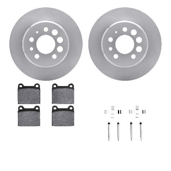 1974-1975 Volvo 164 Disc Brake Kit - Rear (Dynamic Friction)