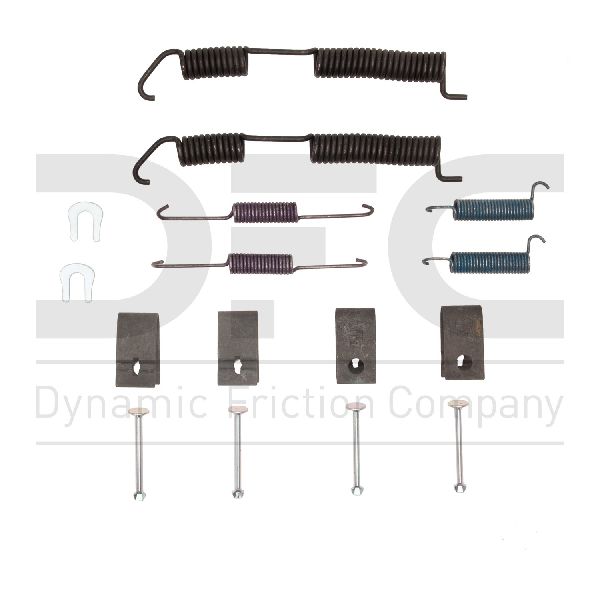 1986-1987 Mazda B2000 Drum Brake Hardware Kit - Rear (Dynamic Friction)