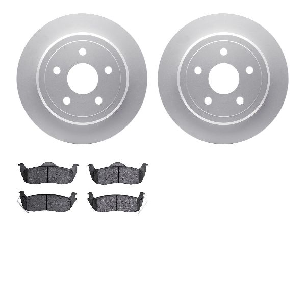 2006-2010 Jeep Commander Disc Brake Kit - Rear (Dynamic Friction)