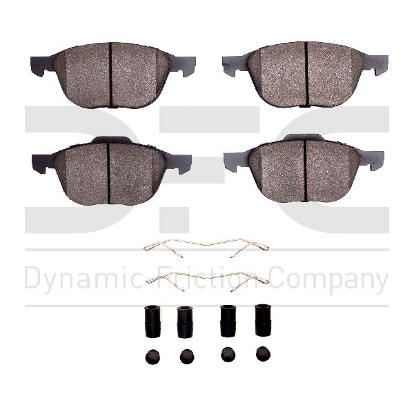2004-2013 Mazda 3 Disc Brake Pad Set - Front (Dynamic Friction)