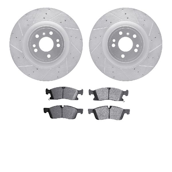 2014-2016 Mercedes-Benz GL450 Disc Brake Kit - Front (Dynamic Friction)