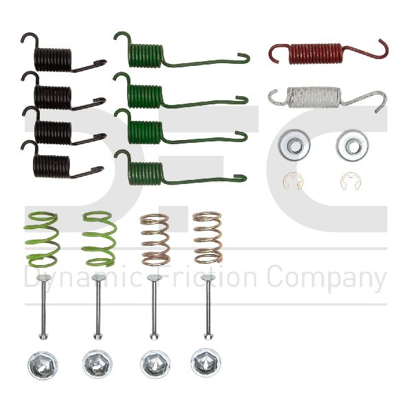 1982-2000 Chevrolet Cavalier Drum Brake Hardware Kit - Rear (Dynamic Friction)