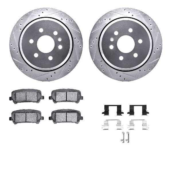2015-2020 GMC Canyon Disc Brake Kit - Rear (Dynamic Friction)
