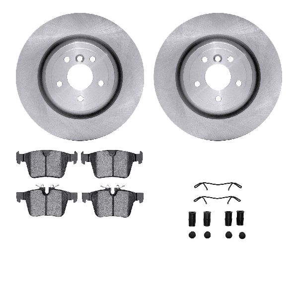2017-2019 Jaguar XE Disc Brake Kit - Rear (Dynamic Friction)
