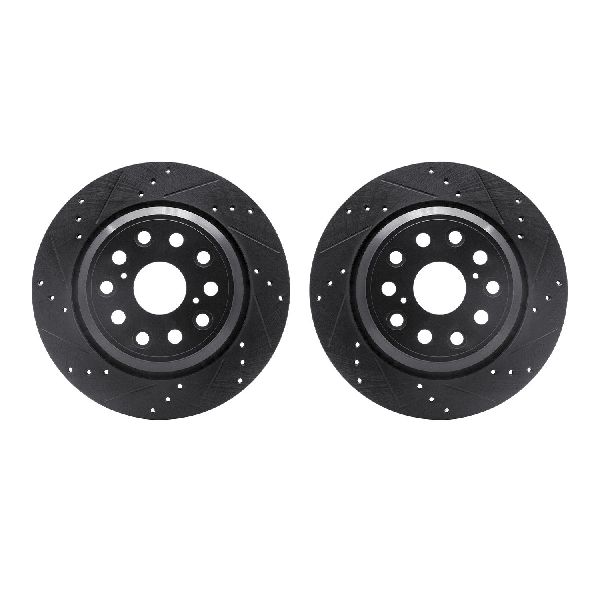 2007-2017 Lexus LS460 Disc Brake Rotor Set - Rear (Dynamic Friction)