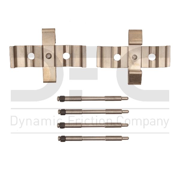 2007-2013 Maserati Quattroporte Disc Brake Hardware Kit - Rear (Dynamic Friction)