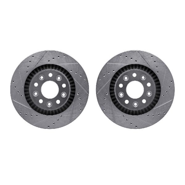 2005-2007 Ford Freestyle Disc Brake Rotor Set - Front (Dynamic Friction)