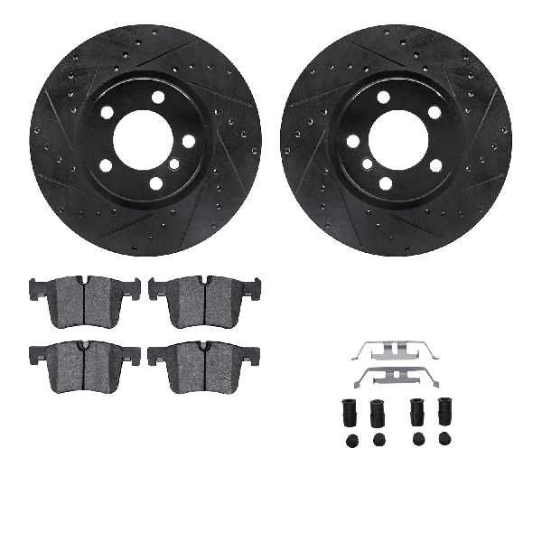 2014-2015 BMW 428i Disc Brake Kit - Front (Dynamic Friction)