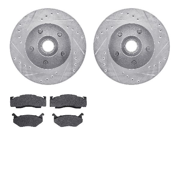 1974 Dodge Charger Disc Brake Kit - Front (Dynamic Friction)