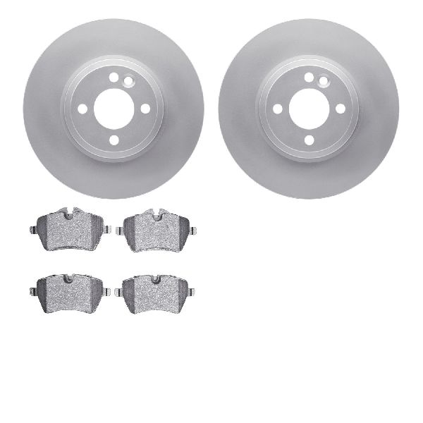 2002-2006 Mini Cooper Disc Brake Kit - Front (Dynamic Friction)