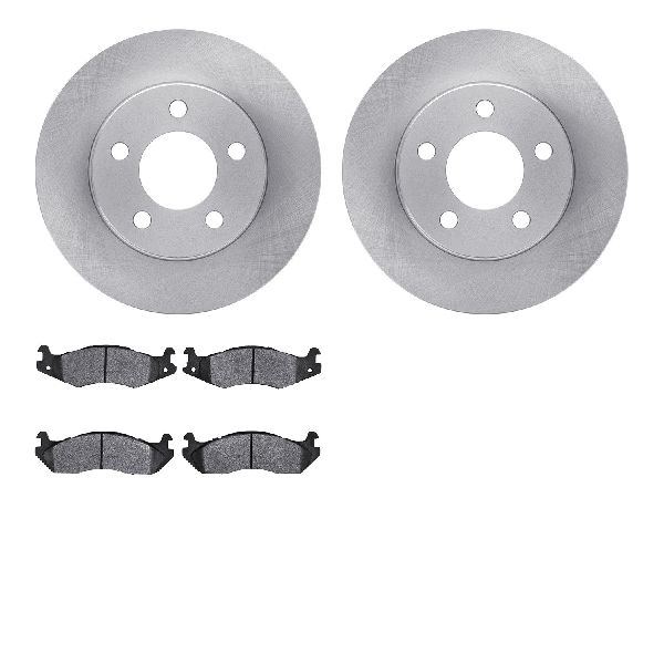 1984-1989 Jeep Cherokee Disc Brake Kit - Front (Dynamic Friction)