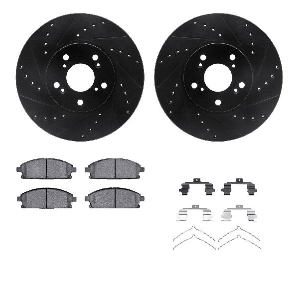 2003-2006 Acura MDX Disc Brake Kit - Front (Dynamic Friction)