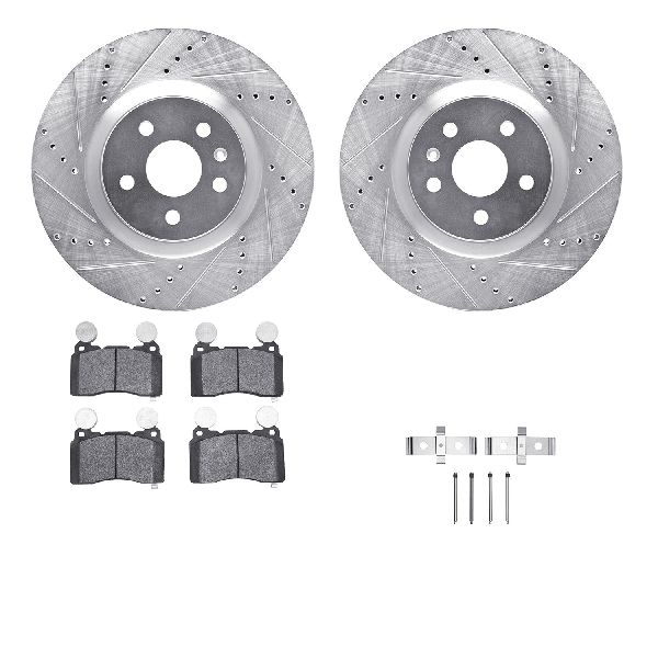 2010-2015 Chevrolet Camaro Disc Brake Kit - Front (Dynamic Friction)