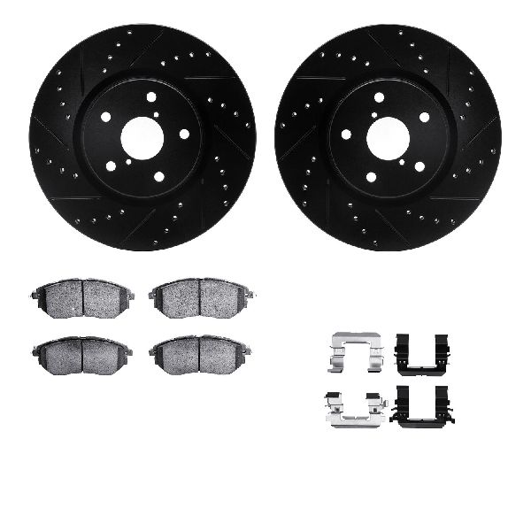 2015-2019 Subaru Legacy Disc Brake Kit - Front (Dynamic Friction)