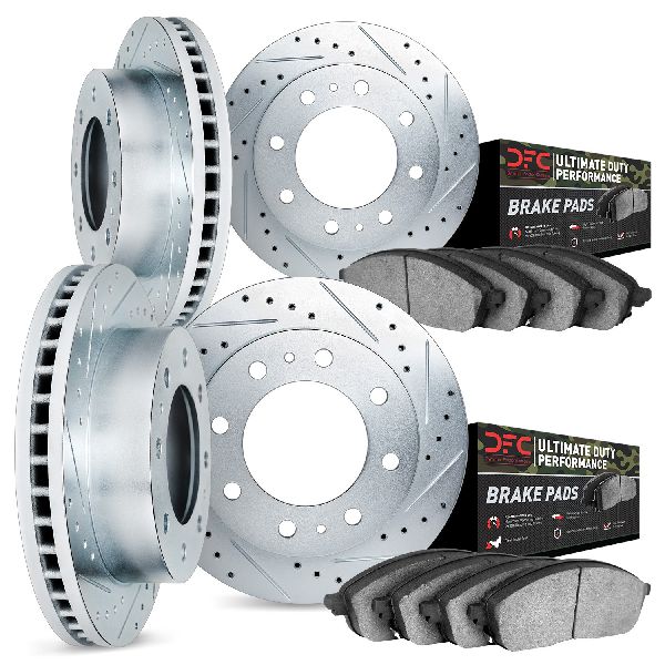 2010-2011 Ford F-350 Super Duty Disc Brake Kit - Front and Rear (Dynamic Friction)