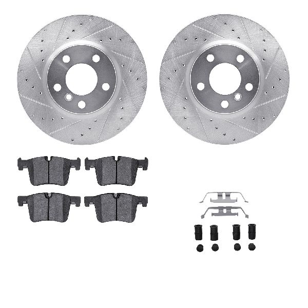 2011-2017 BMW X3 Disc Brake Kit - Front (Dynamic Friction)
