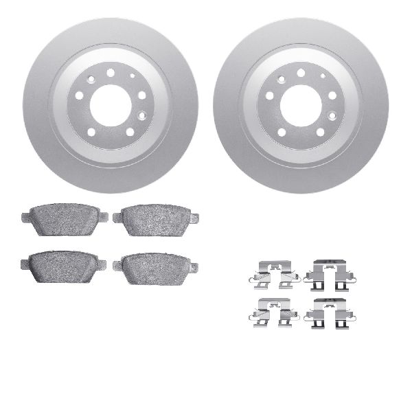 2006-2007 Mazda 6 Disc Brake Kit - Rear (Dynamic Friction)