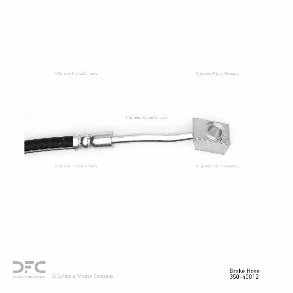 1973-1976 Dodge Dart Brake Hydraulic Hose - Front (Dynamic Friction)