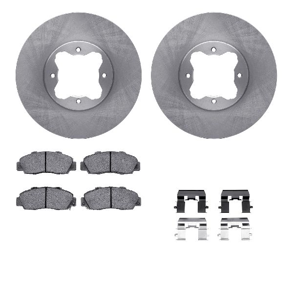 1992-1994 Acura Vigor Disc Brake Kit - Front (Dynamic Friction)