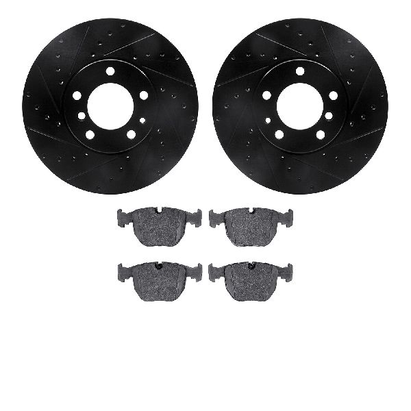 1995-2001 BMW 740i Disc Brake Kit - Front (Dynamic Friction)