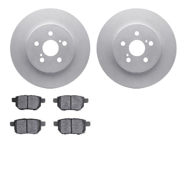 2011-2017 Lexus CT200h Disc Brake Kit - Rear (Dynamic Friction)