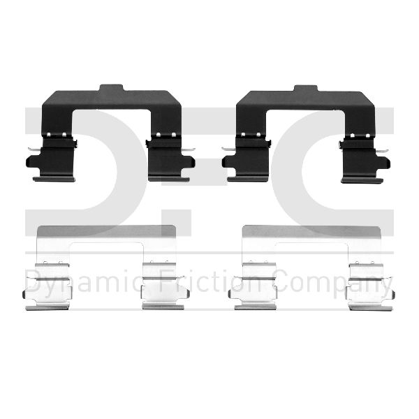 2015-2023 Ford Mustang Disc Brake Hardware Kit - Rear (Dynamic Friction)