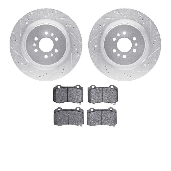 2006-2011 Cadillac STS Disc Brake Kit - Rear (Dynamic Friction)