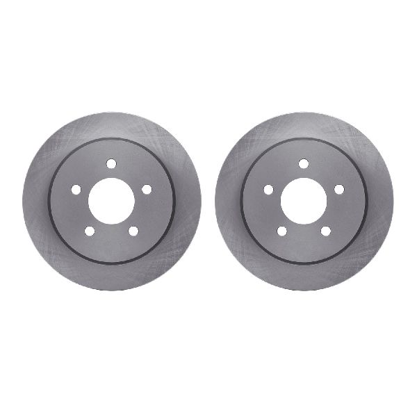 1996-2002 Lincoln Town Car Disc Brake Rotor Set - Rear (Dynamic Friction)
