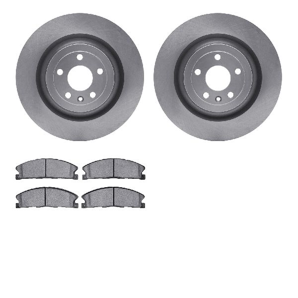 2013-2019 Lincoln MKT Disc Brake Kit - Front (Dynamic Friction)