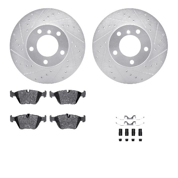 1996-2000 BMW 528i Disc Brake Kit - Front (Dynamic Friction)