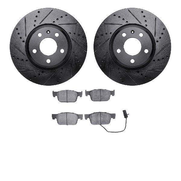 2016-2020 Audi A4 Disc Brake Kit - Front (Dynamic Friction)