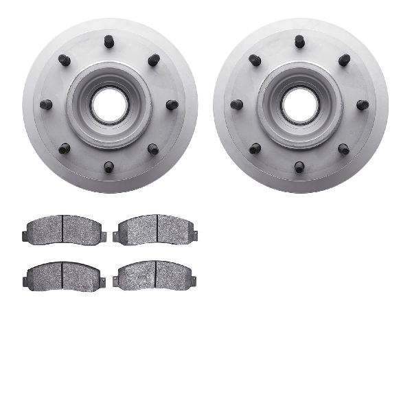 2006-2010 Ford F-350 Super Duty Disc Brake Kit - Front (Dynamic Friction)